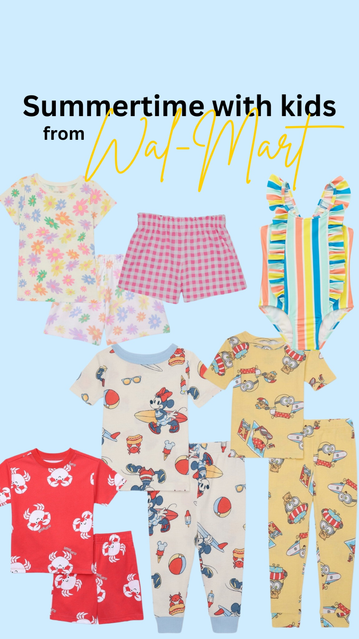 Summertime Walmart Finds for kids!! 

#walmart #budgetfriendly #swim #pajamas #beach #girls #boys

#LTKSwim #LTKFamily #LTKKids