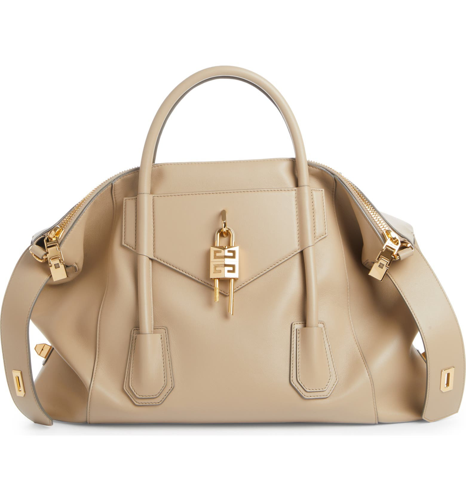 Medium Antigona Soft Lock Leather Top Handle Bag | Nordstrom | Nordstrom