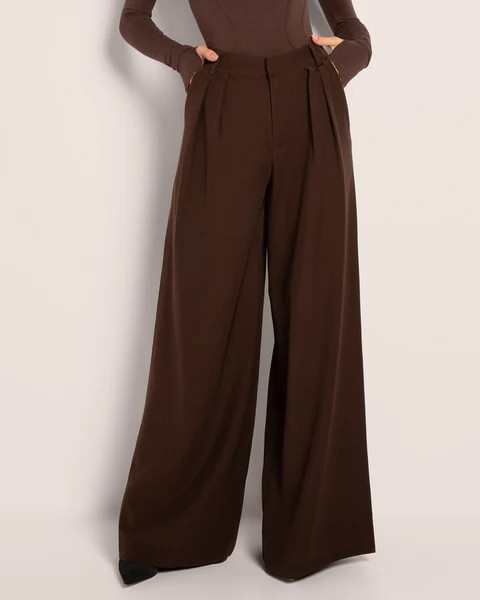 Pleaty Wide Leg Pant | TA3