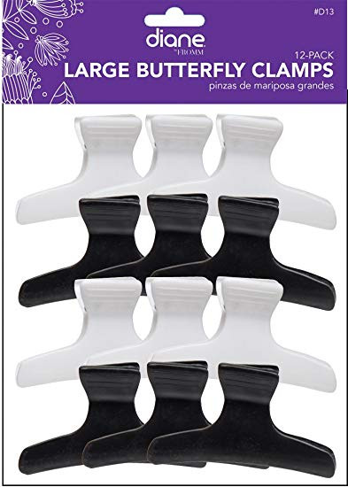 Diane - Butterfly Clamps 12-PK | NewCo Beauty