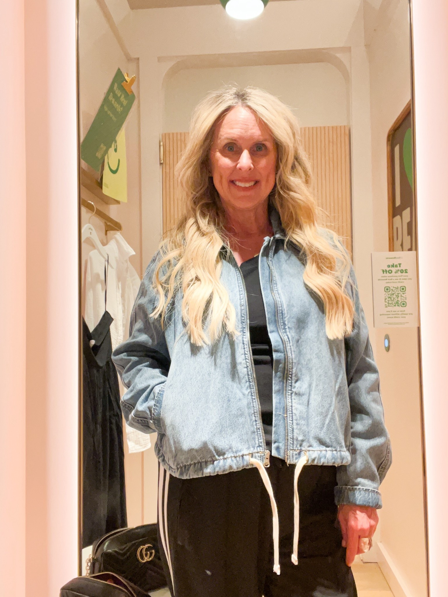I’m loving this lightweight jean jacket for spring & summer  

#LTKOver40 #LTKootd #LTKSeasonal