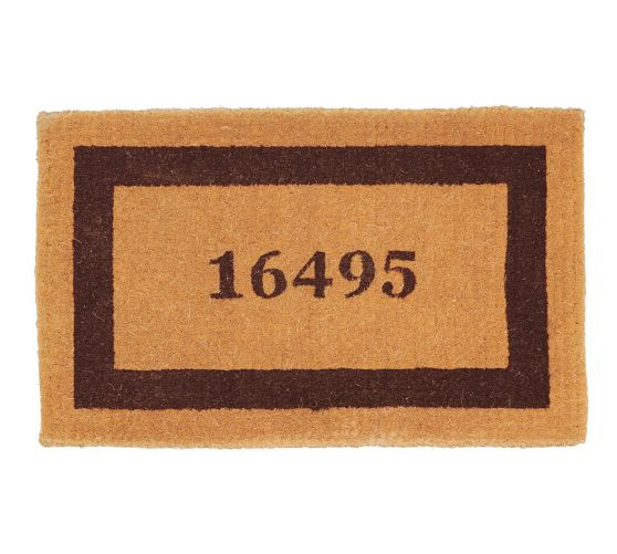 Personalized Framed Doormat | Pottery Barn (US)