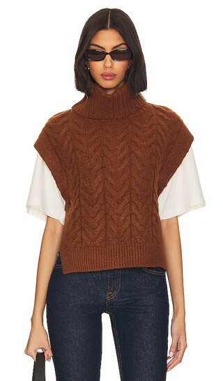 Blake Sweater in Burnt Ginger | Revolve Clothing (Global)