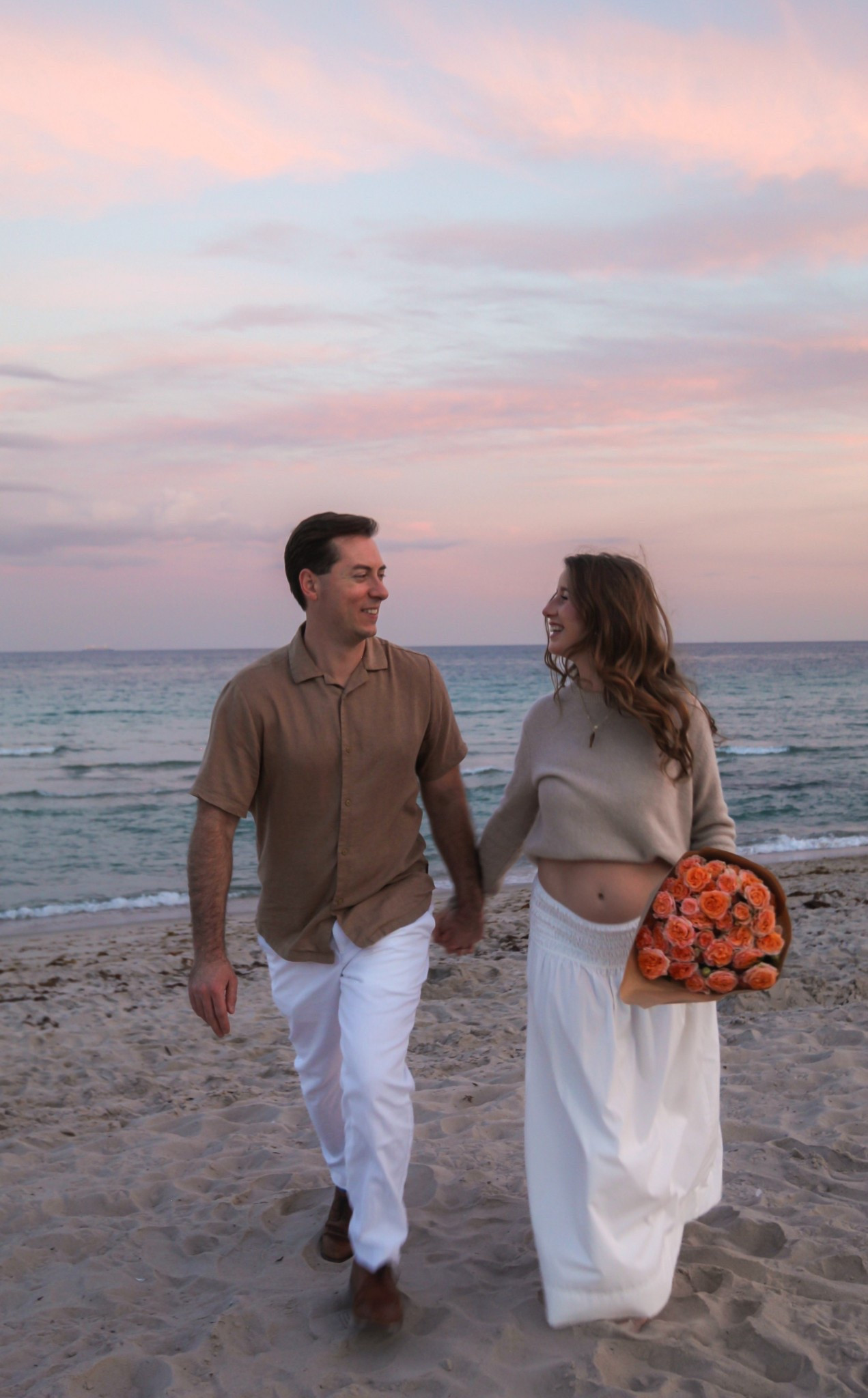 My favorite neutral sweater to wear year round; was perfect for neutral gender reveal photos paired with a white skirt 

#LTKBump #LTKdayinmylife #LTKgrwm