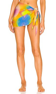 Frankies Bikinis Paraiso Sarong in Serotonin from Revolve.com | Revolve Clothing (Global)