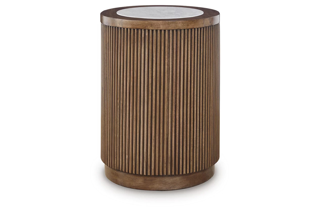 Hadonna End Table In Brown | 1stopbedrooms