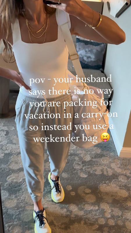 Capsule vacation wardrobe. Everything fits in this Amazon weekender bag with room for more!

Travel outfits, resort wear, vacation style, silver dress, Amazon matching set, wide leg pants, white pants outfit. Agolde shorts, linen pants.


#LTKVideo #LTKSeasonal #LTKtravel