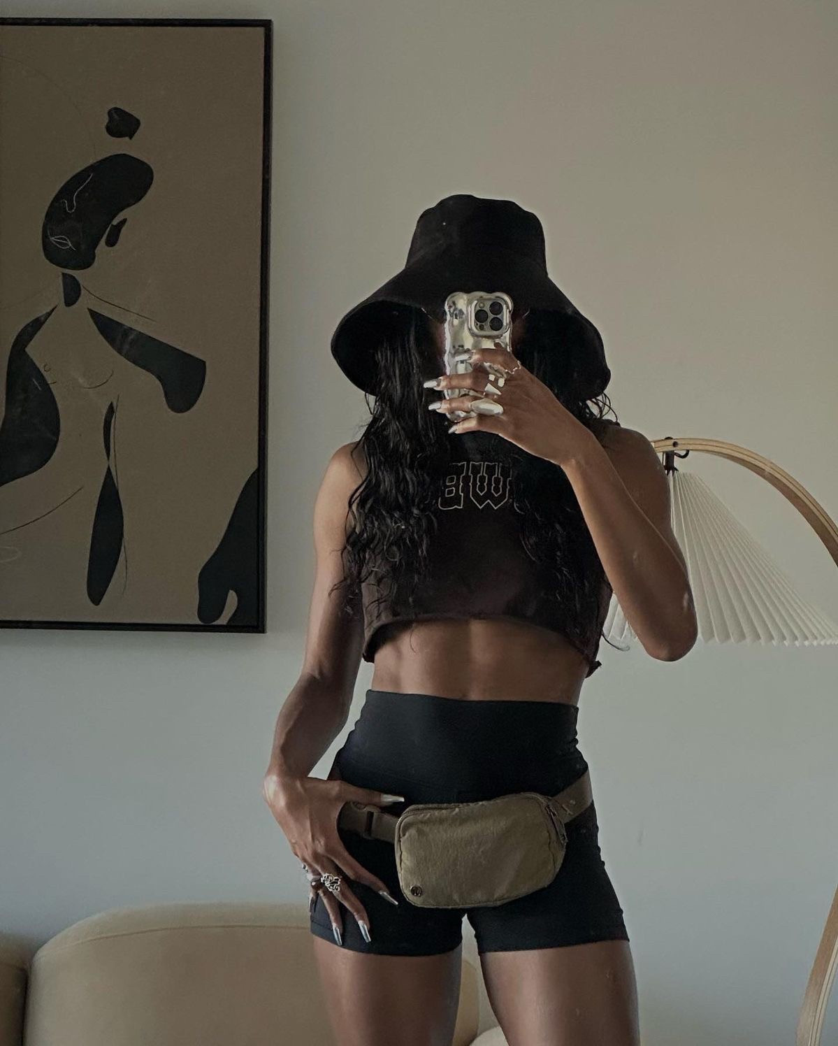 ootd for my hot girl walk 