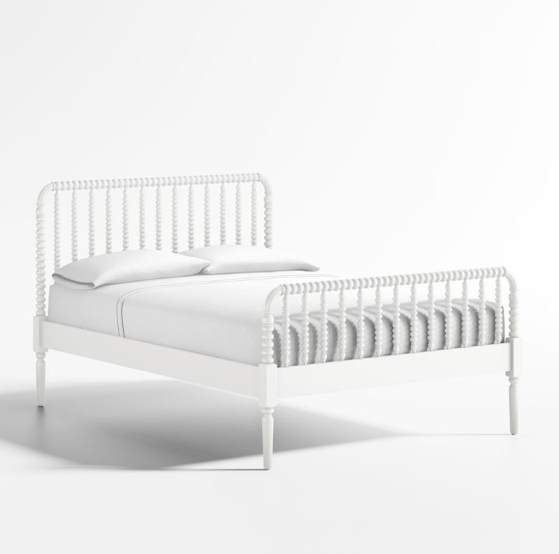 Jenny Lind Kids White Full Bed + Reviews | Crate & Kids | Crate & Barrel