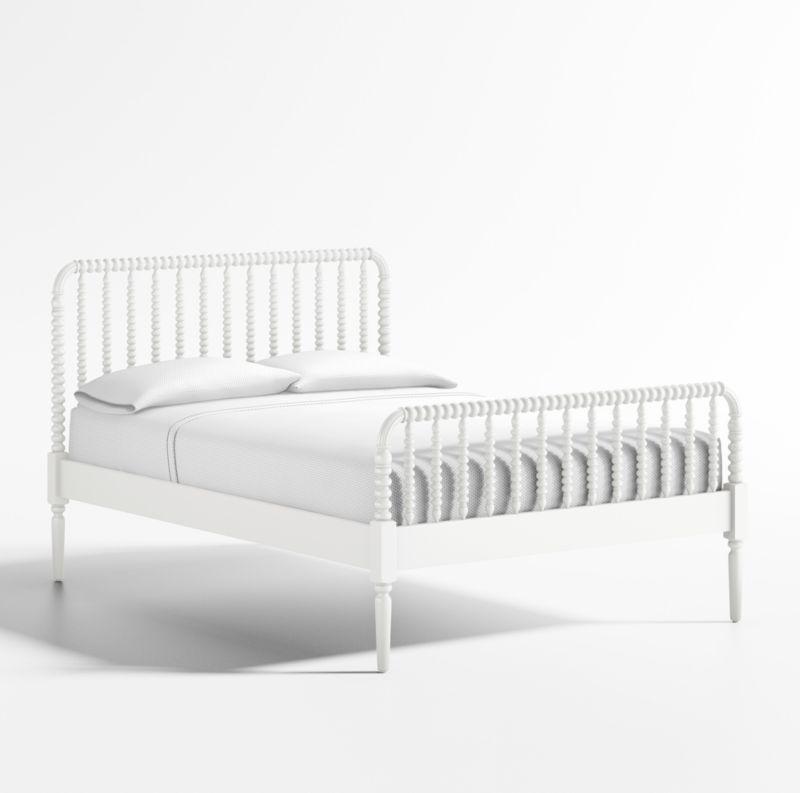 Jenny Lind Kids White Full Bed + Reviews | Crate & Kids | Crate & Barrel