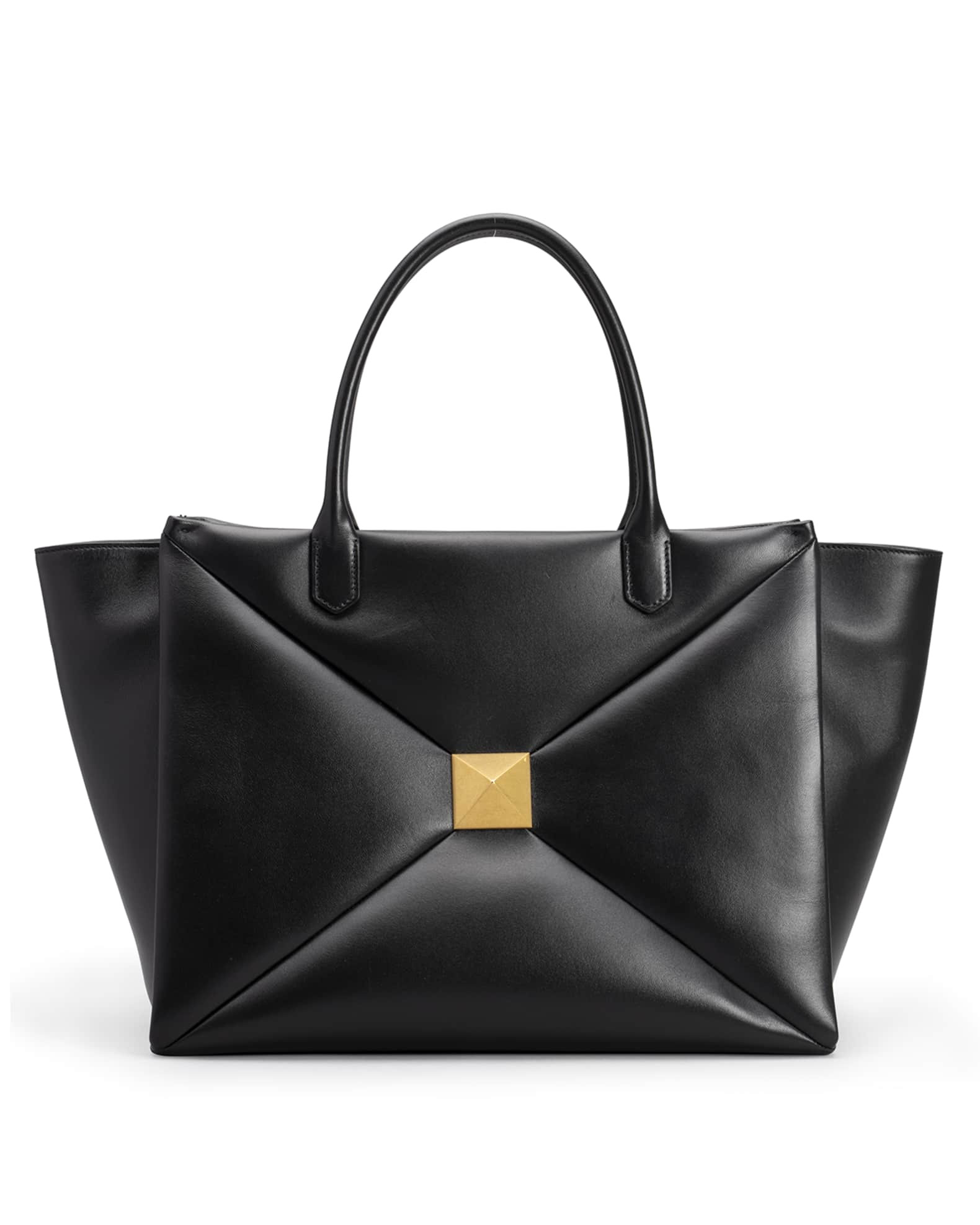 Valentino Garavani One Stud Quilt Leather Tote Bag | Neiman Marcus