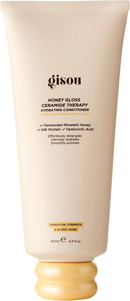 Gisou Honey Gloss Ceramide Therapy Hydrating Conditioner – Smooths, Detangles & Adds Shine with... | Amazon (US)
