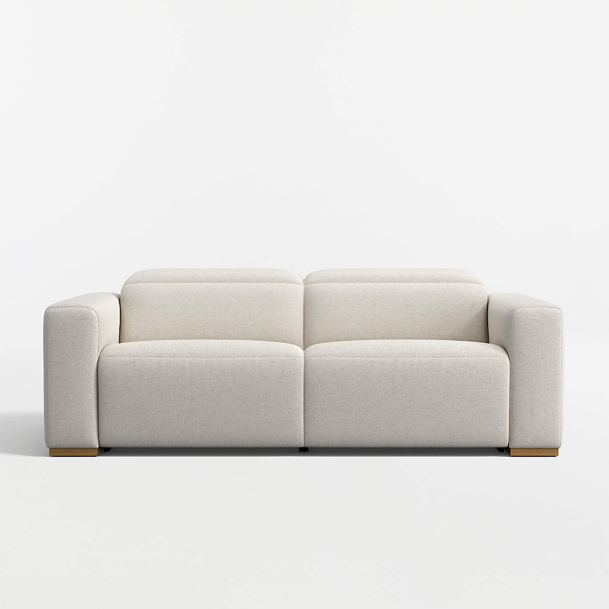 Drift 87" Power Dual-Reclining Sofa | Crate & Barrel | Crate & Barrel
