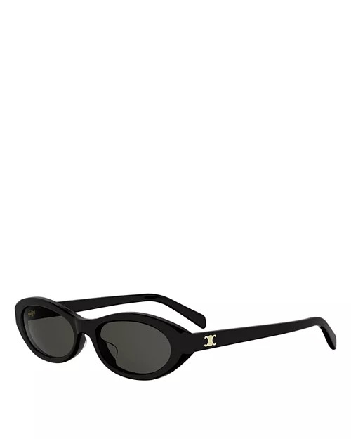 Triomphe Mini Oval Sunglasses, 54mm | Bloomingdale's (US)