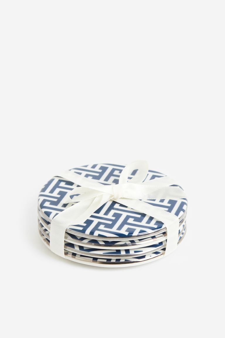 4-pack Porcelain Coasters | H&M (US)