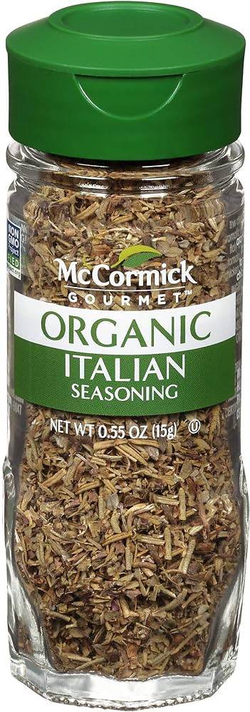 McCormick Gourmet Organic Italian Seasoning, 0.55 oz | Amazon (US)