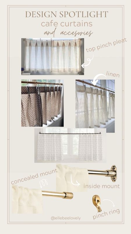 Cafe Curtains! Yes, please!

#LTKhome #LTKstyletip