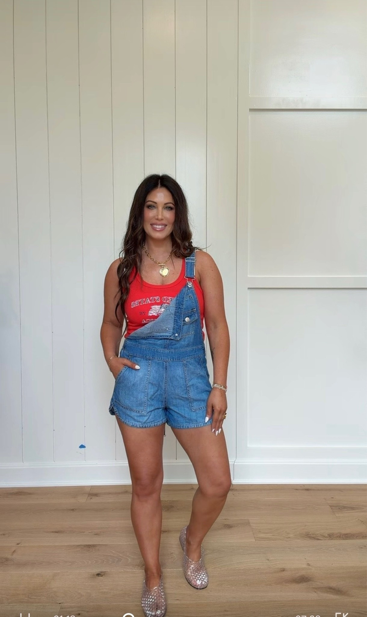 This outfit is giving summer fun in the best way 😍 Denim overalls + a pop of red = the cutest casual look for errands, cookouts, or ballgames ❤️🤍

I linked my current favs❤️

#LTKStyle #LTKFashion #DenimOveralls #CasualStyle #SummerOutfit #WalmartFinds #AffordableFashion #OOTD #EverydayOutfit #FourthOfJulyStyle #WeekendStyle

#LTKdayinmylife #LTKootd #LTKmomlife