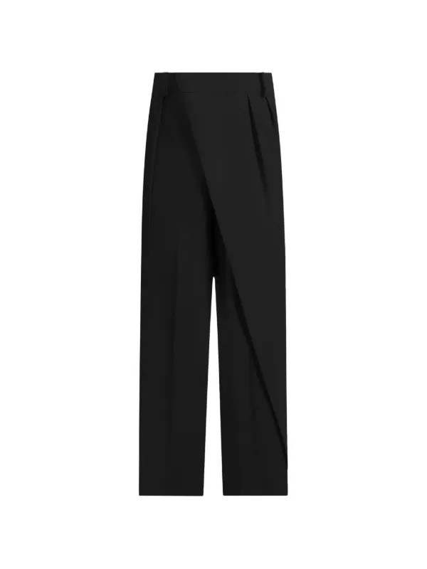 Colette tailored wrap pleat trousers | Farfetch Global