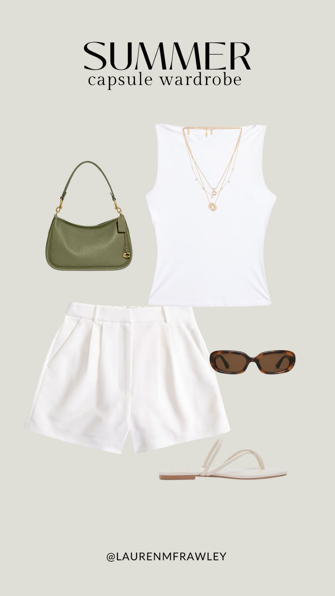 Basics summer capsule wardrobe ideas!

#LTKstyletip #LTKSeasonal #LTKitbag