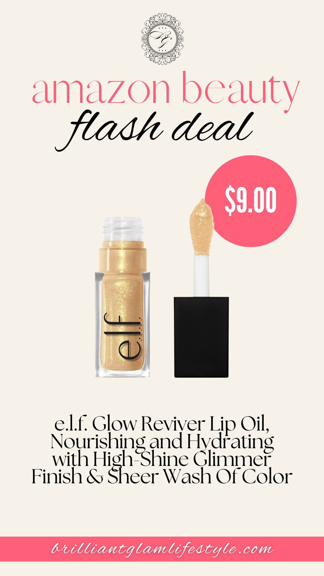 e.l.f. Glow Reviver Lip Oil Deal 💋✨

Snag this Amazon beauty favorite! The e.l.f. Glow Reviver Lip Oil gives you nourishing hydration, a high-shine glimmer finish, and the perfect sheer tint for everyday wear. A total must-have—especially at this deal! 😍🌟

#AmazonBeauty #ElfCosmetics #LipOil #BeautyDeals #AmazonFinds #MakeupMustHaves #BeautyFavorites #GlossyLips 

 #LTKGiftGuide #LTKHoliday #LTKSaleAlert