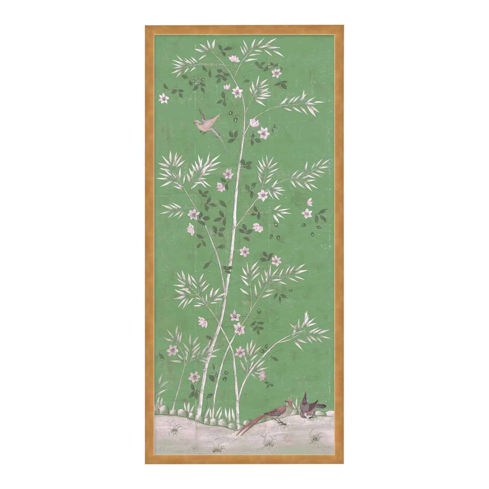 Canton Pine by Paul Montgomery in Gold Frame, Large Art Print | Chairish
