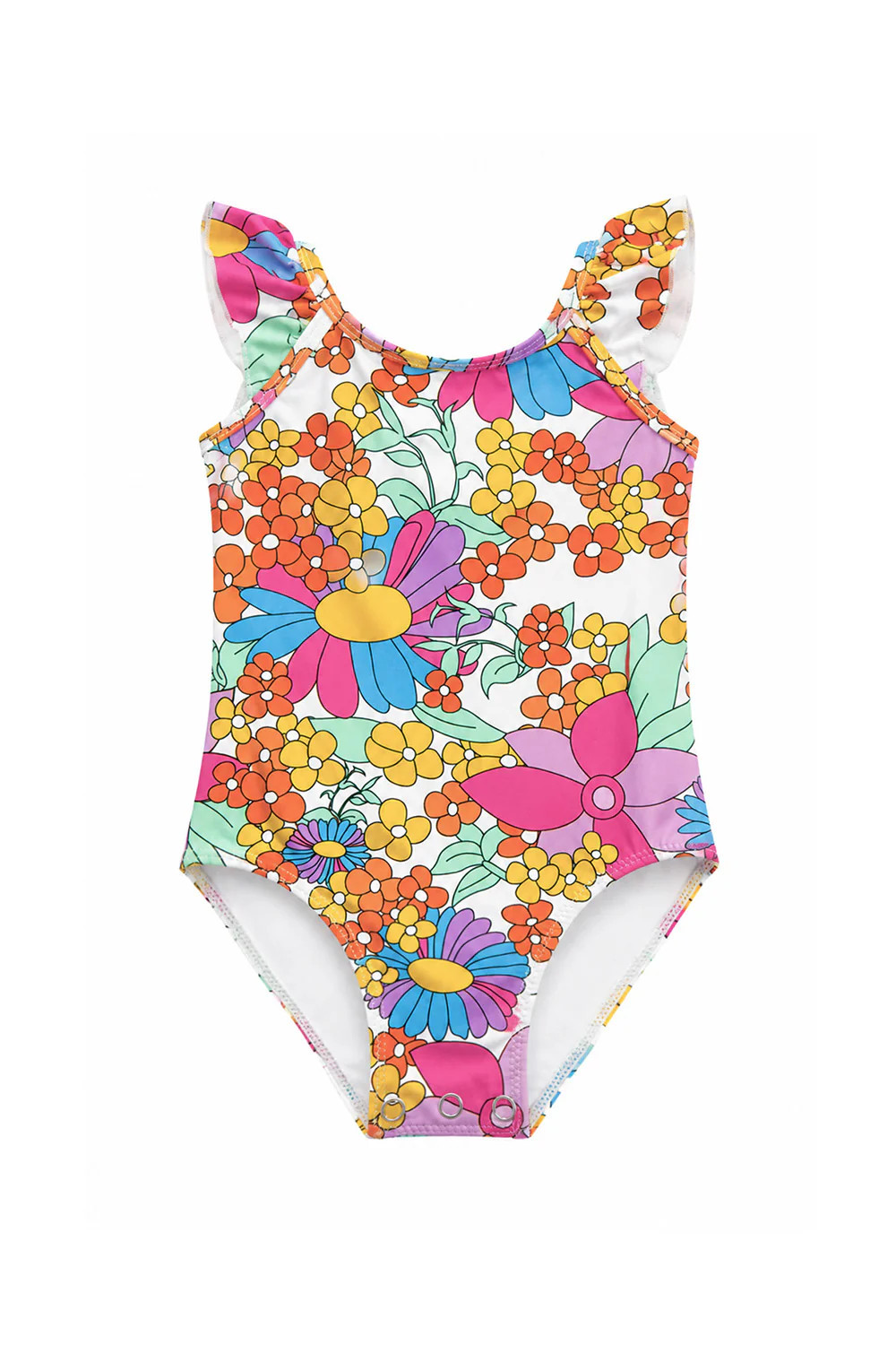 Mini Floral One Piece Swimsuit | VETCHY LLC