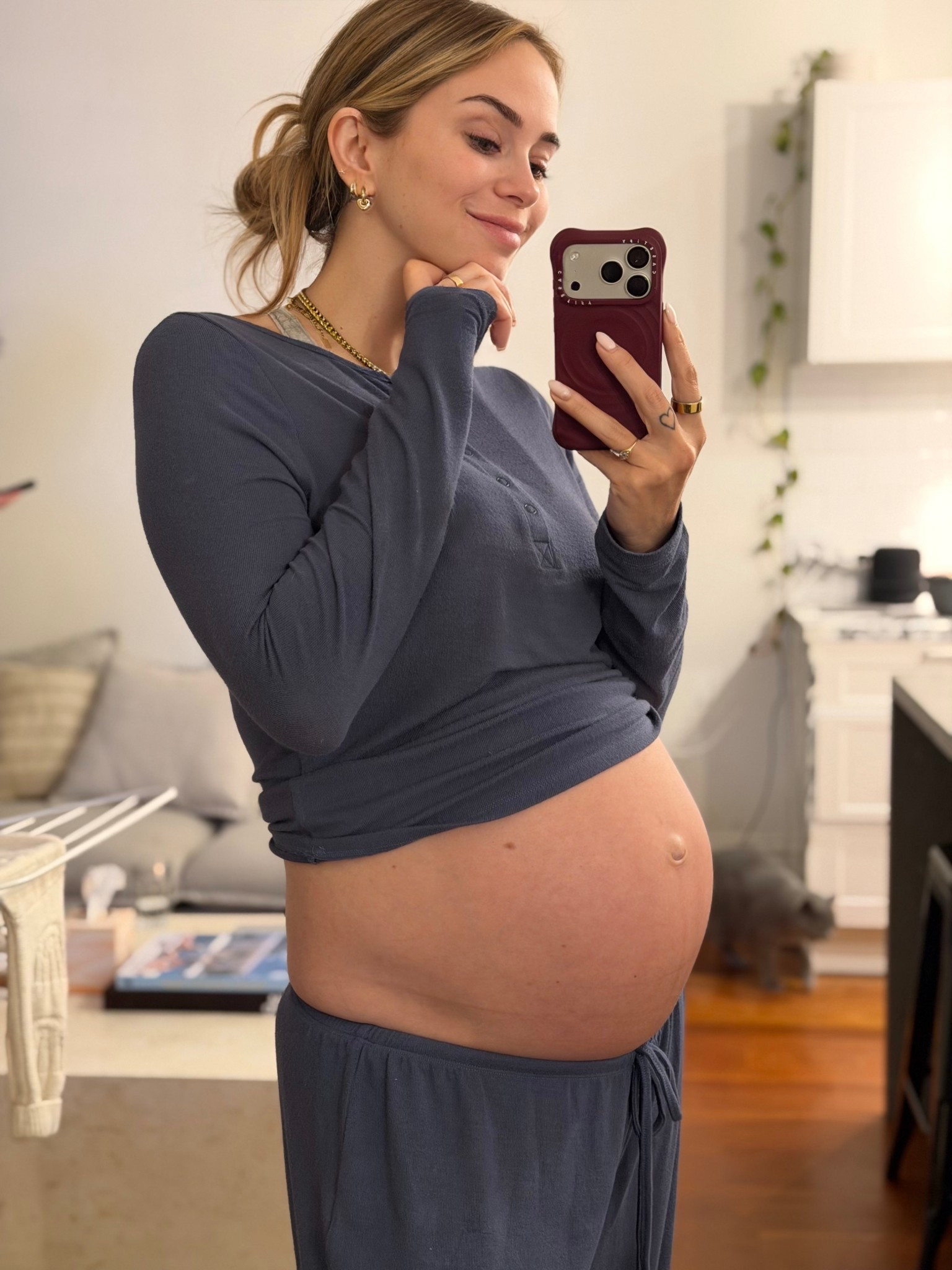 Comfy PJs/lounge set for AW. 

#LTKmaternity #LTKautumn