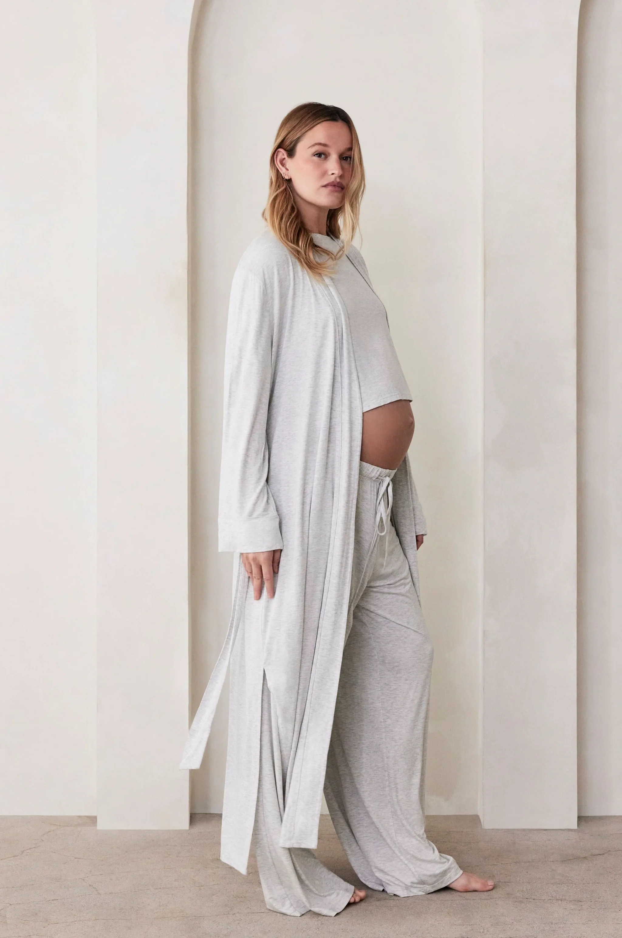 The Cloud Women's Lounge Maternity Robe | Shop Bumpsuit Lounge | BUMPSUIT