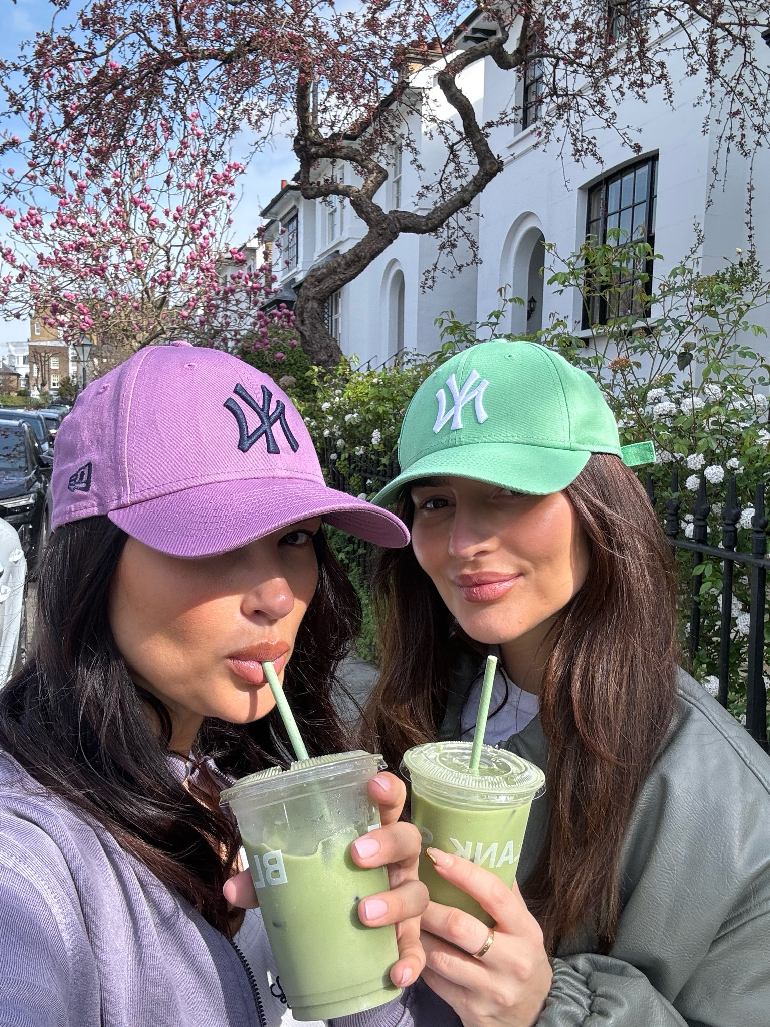 Obsessed with these caps and they just make every outfit look complete 💜💚 Have linked some similar and some new gorgeous spring colours 🫶