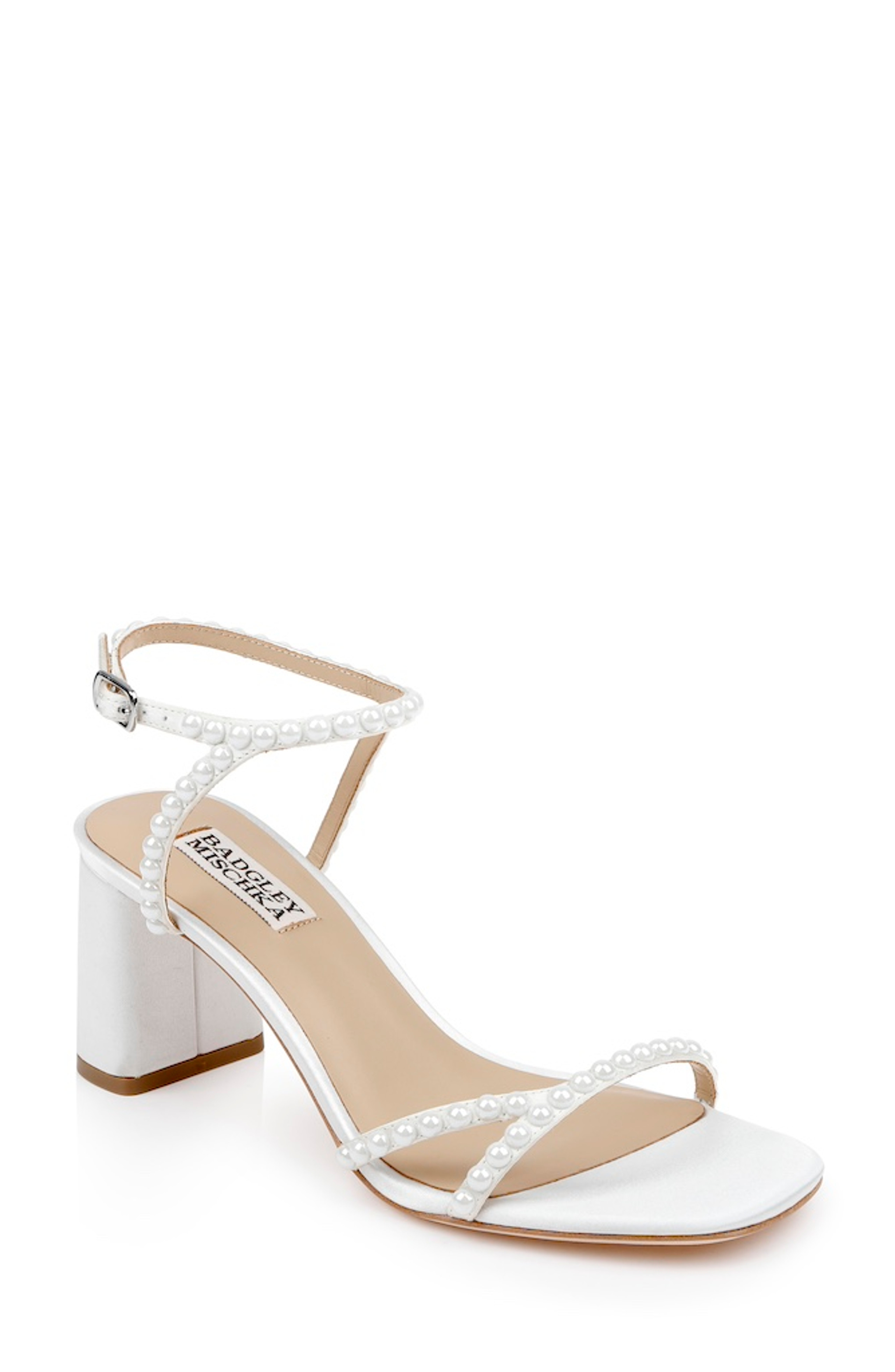 Giabella Open Toe Block Heels | Badgley Mischka