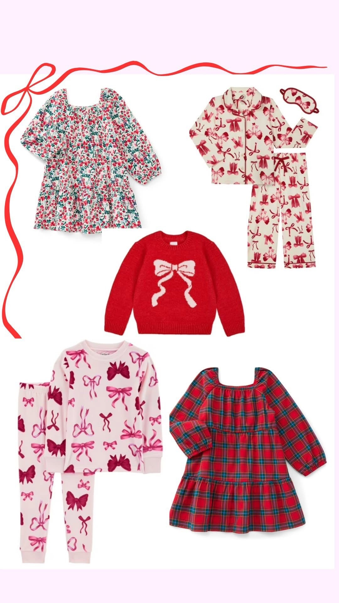 Little girl Christmas 
Bow Christmas 

#LTKSeasonal #LTKHoliday #LTKKids