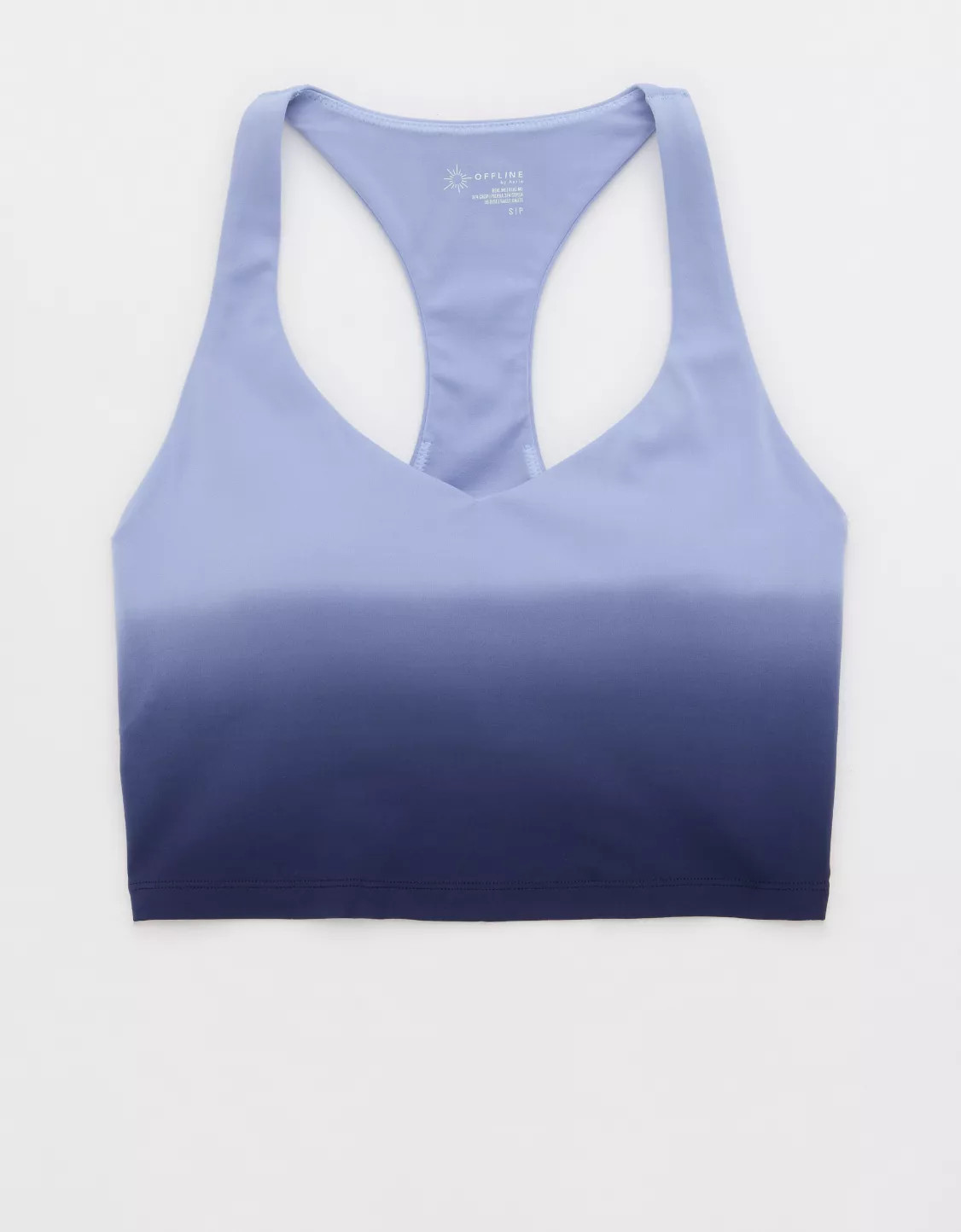 OFFLINE By Aerie Real Me Low Key Racerback Sports Bra | American Eagle Outfitters (US & CA)