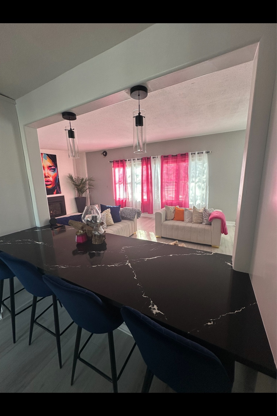 Mid modern glam house decore 