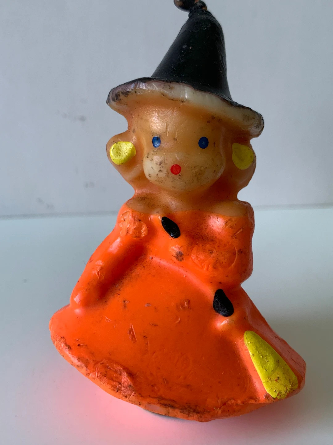 Vintage Halloween 1950s Gurley Witch Candle - Etsy | Etsy (US)