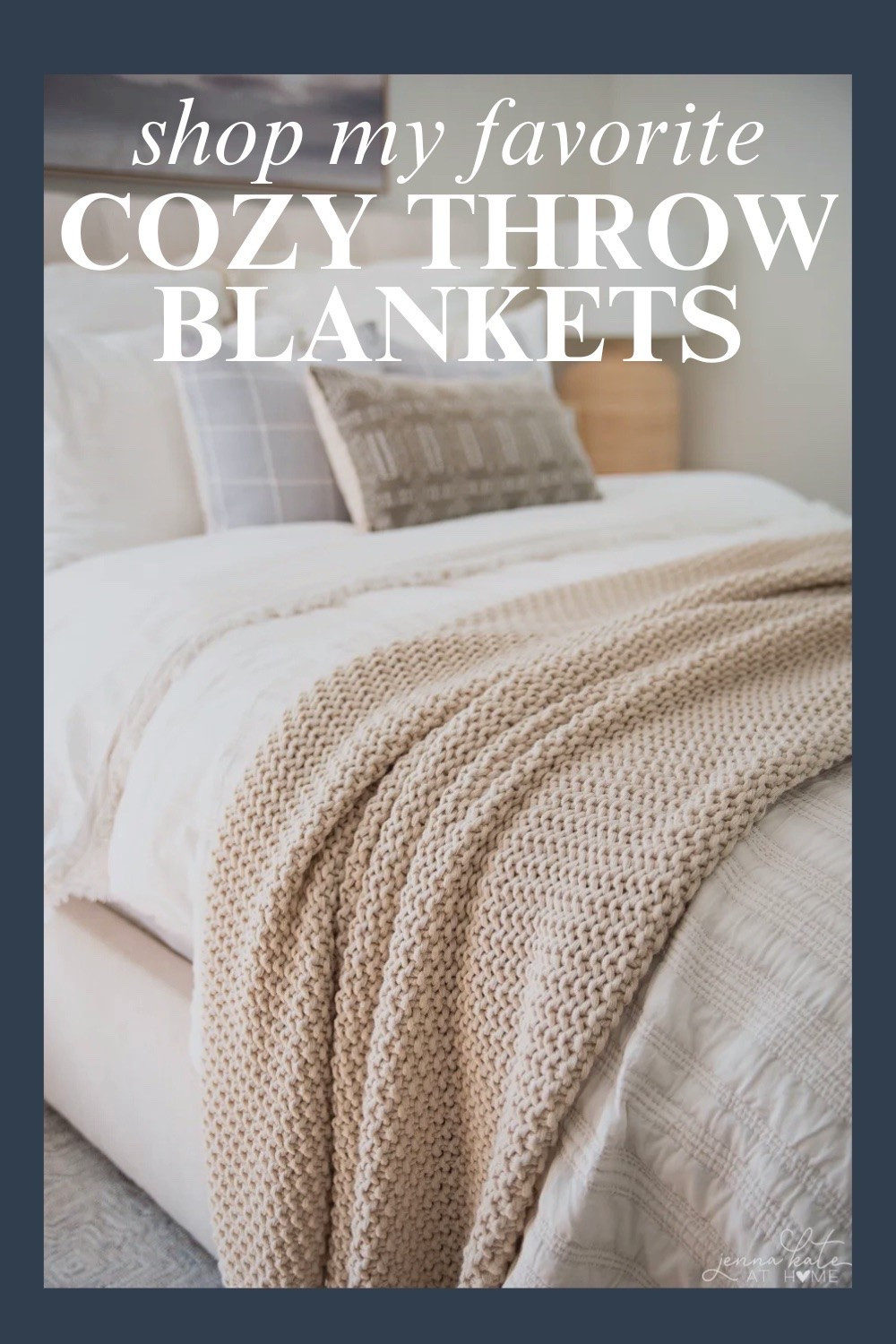 Shop some of my favorite throw blankets here! These are perfect for the end of a bed or over a sofa!

#LTKHome #LTKSaleAlert