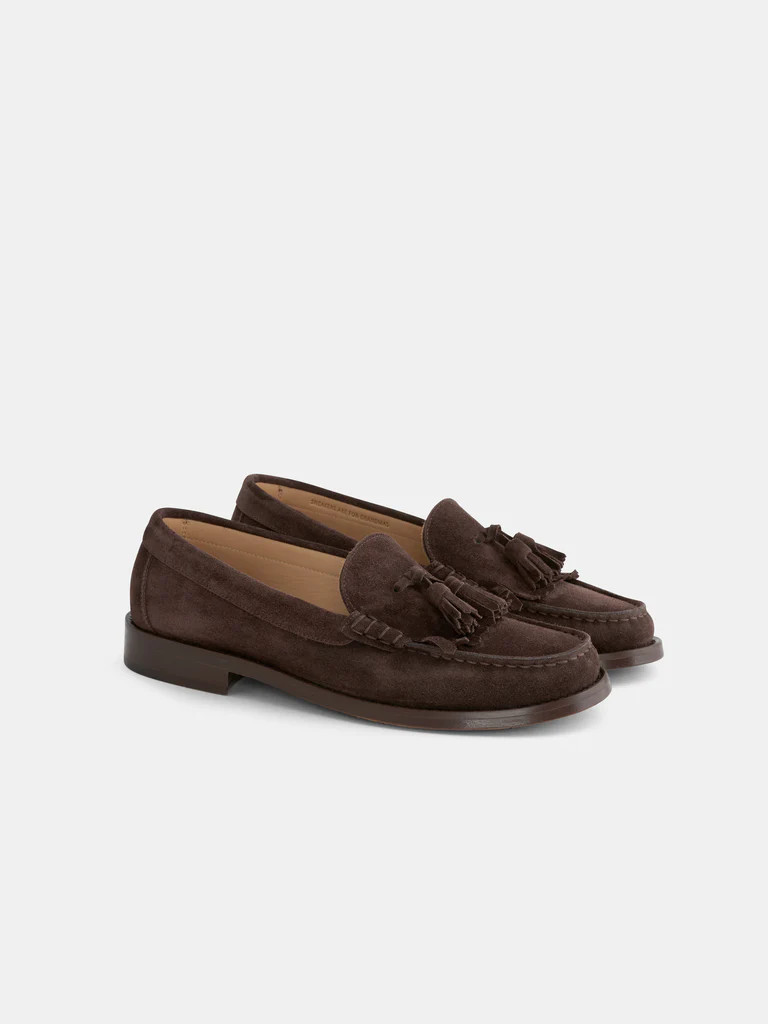 Sesa x Alex Mill Atlanta Tassel Loafer Sister in Suede | Alex Mill