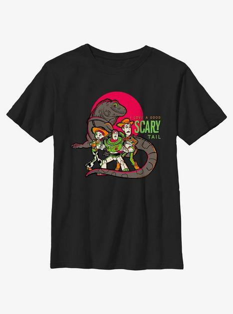 Disney100 Halloween Toy Story Iguana I Love A Good Scary Tail Youth T-Shirt | BoxLunch