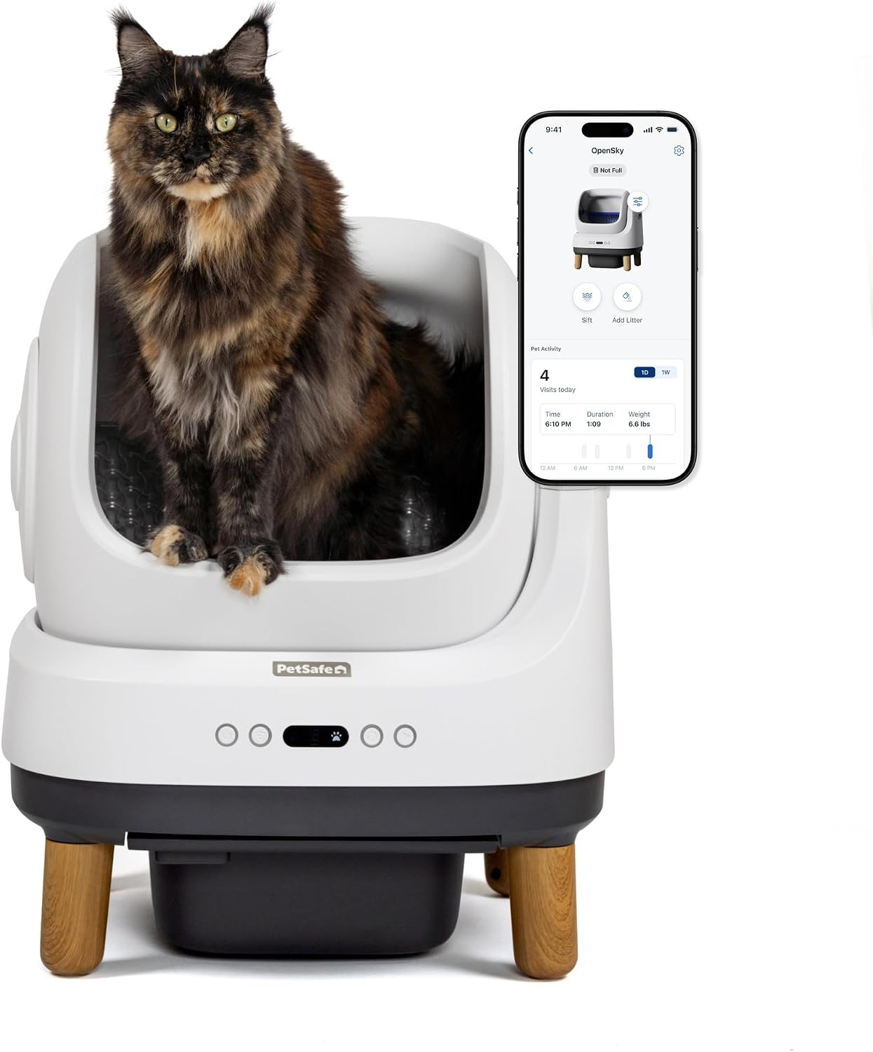 PetSafe ScoopFree OpenSky Self-Cleaning Litter Box | Amazon (US)