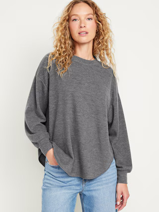 Cozy French Rib Tunic Sweater for Women | Old Navy (US)