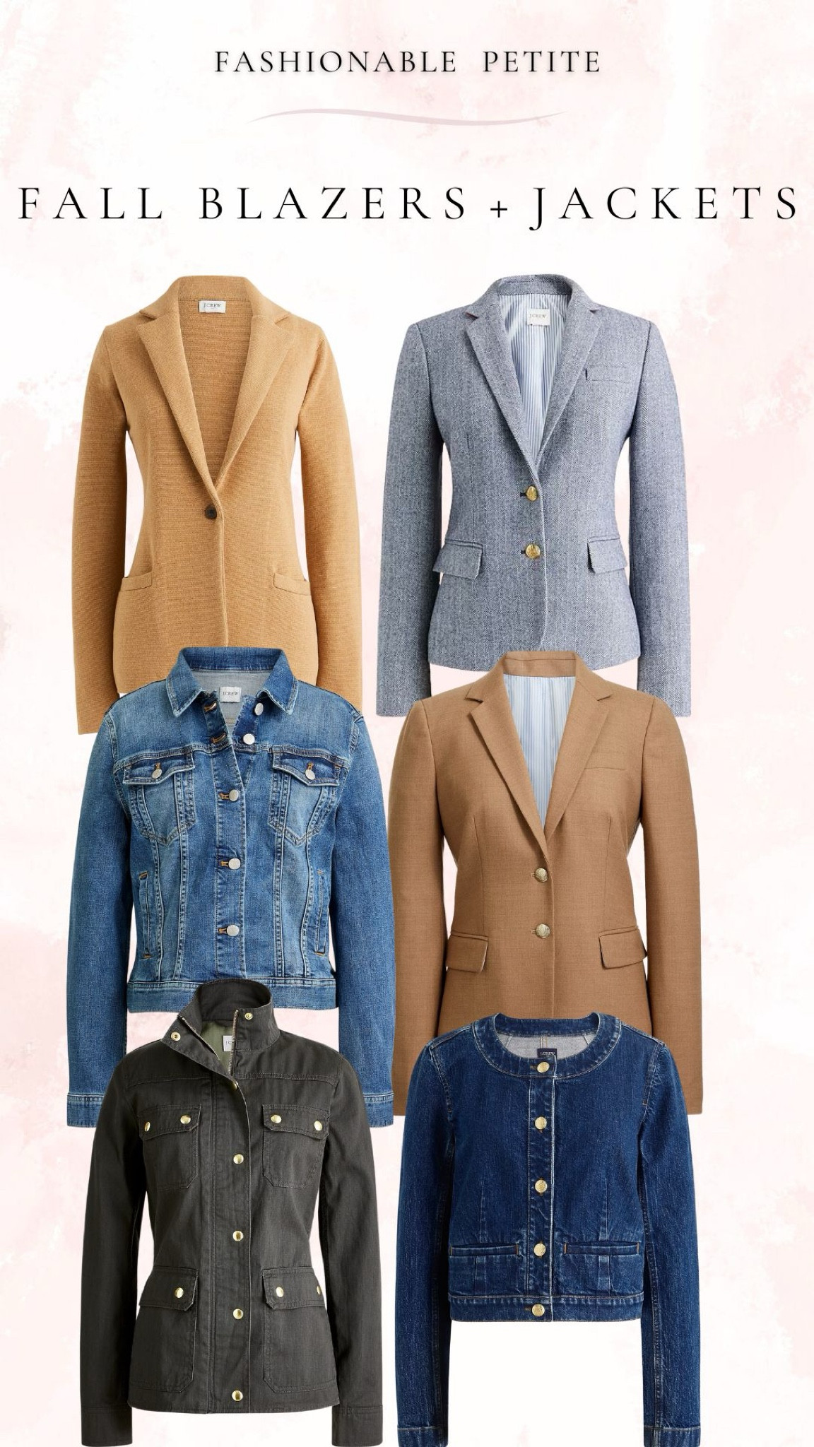 Fall blazers and jackets. Jean jackets are quintessential fall outfits! 

Fall blazer. Sweater blazer. Jean jacket. Fall outfit. Blazers. Fall outfits. 

#LTKSaleAlert