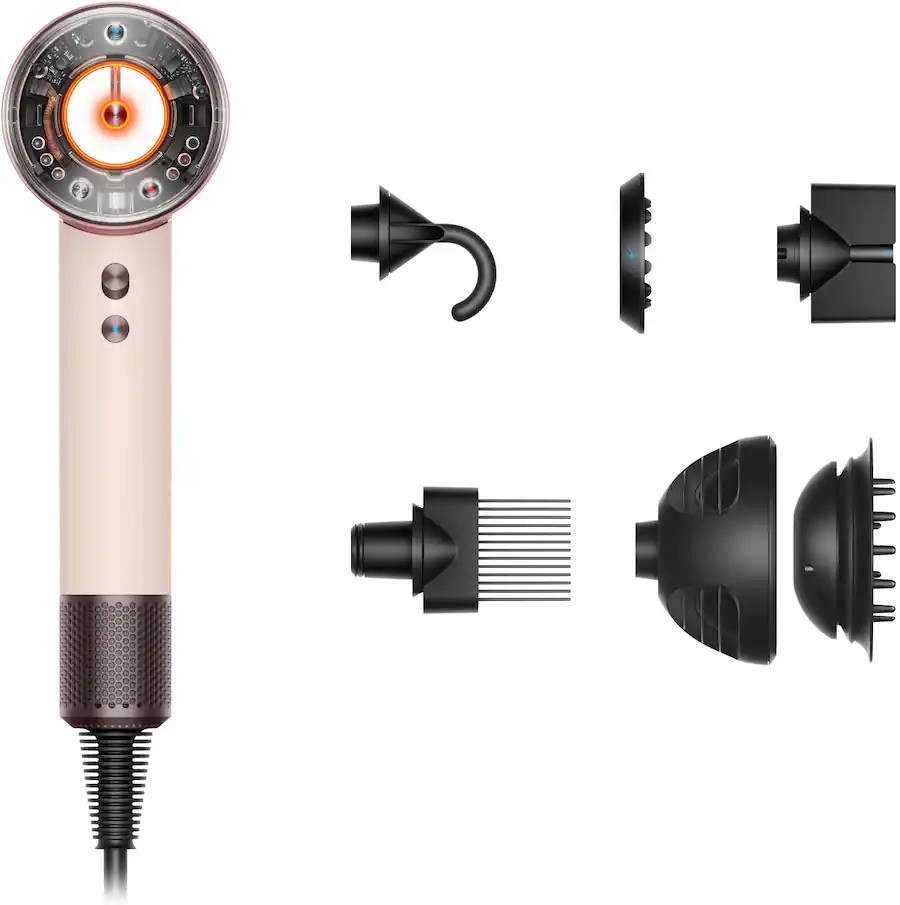 Dyson - Supersonic Nural Hair Dryer - Ceramic Pink/Rose Gold | Best Buy U.S.