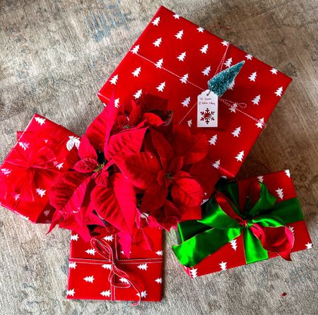 Christmas Gift Wrapping: Red Christmas Tree 

#LTKHoliday #LTKGiftGuide #LTKSeasonal