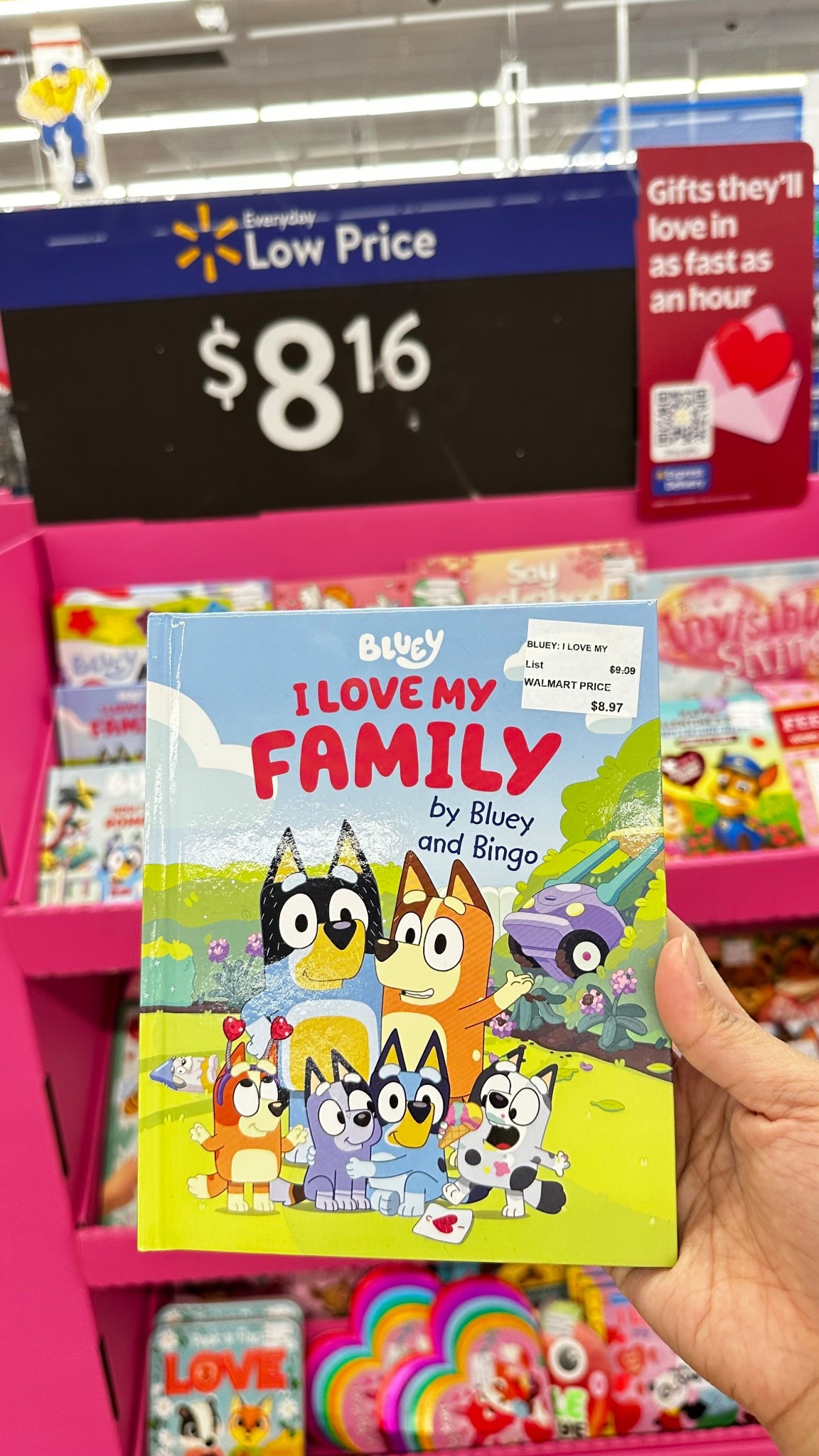 For the Bluey-obsessed household! 💙 This "I Love My Family" board book is the sweetest addition to your little one’s bedtime routine. Only $8.16! 📖
#Bluey #KidsBooks #BedtimeStories #ToddlerLife #BlueyParty #WalmartDeals

#LTKmomlife #LTKKids #LTKBaby