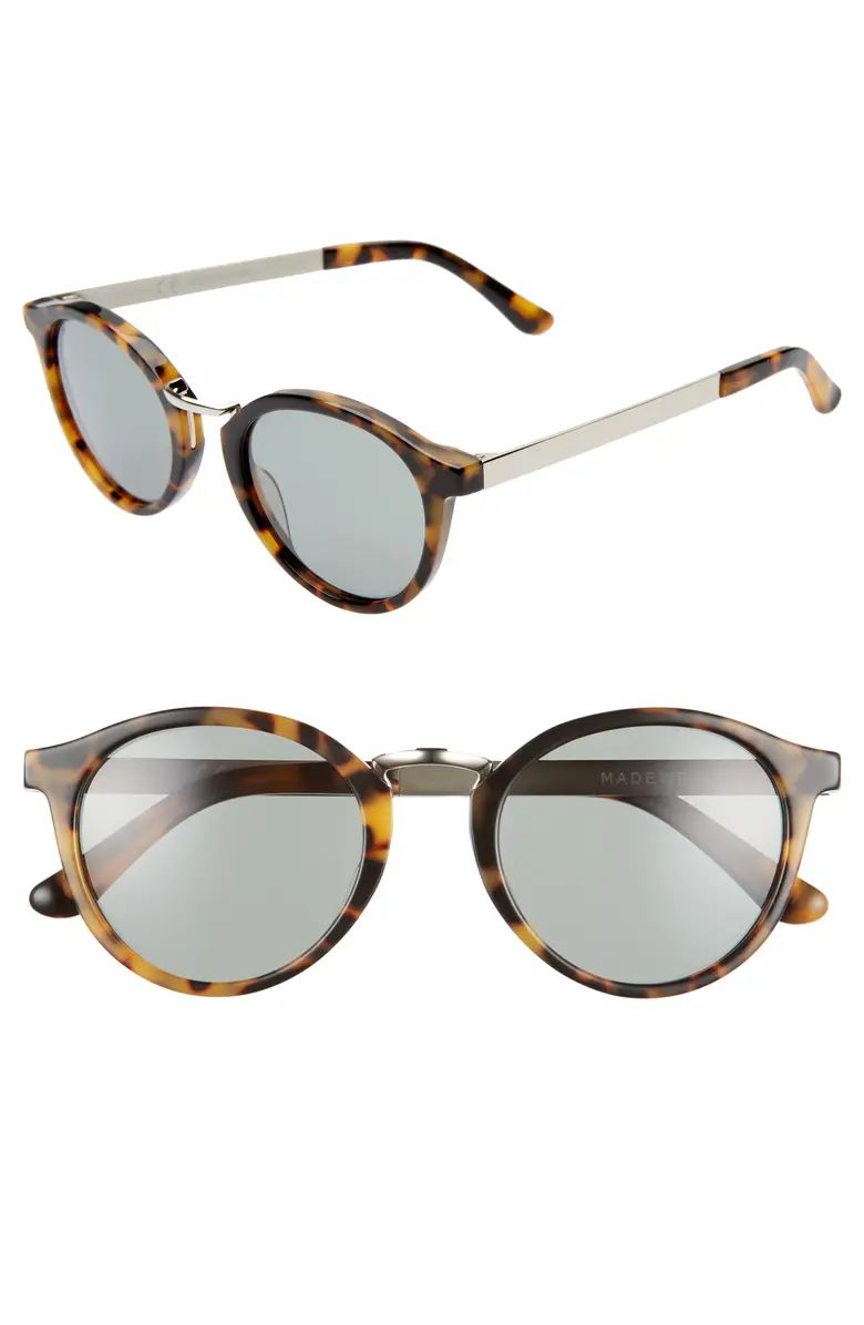 Madewell Indio 48mm Round Sunglasses | Nordstrom | Nordstrom