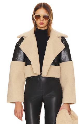 Steve Madden Alaina Faux Leather Coat in Black from Revolve.com | Revolve Clothing (Global)
