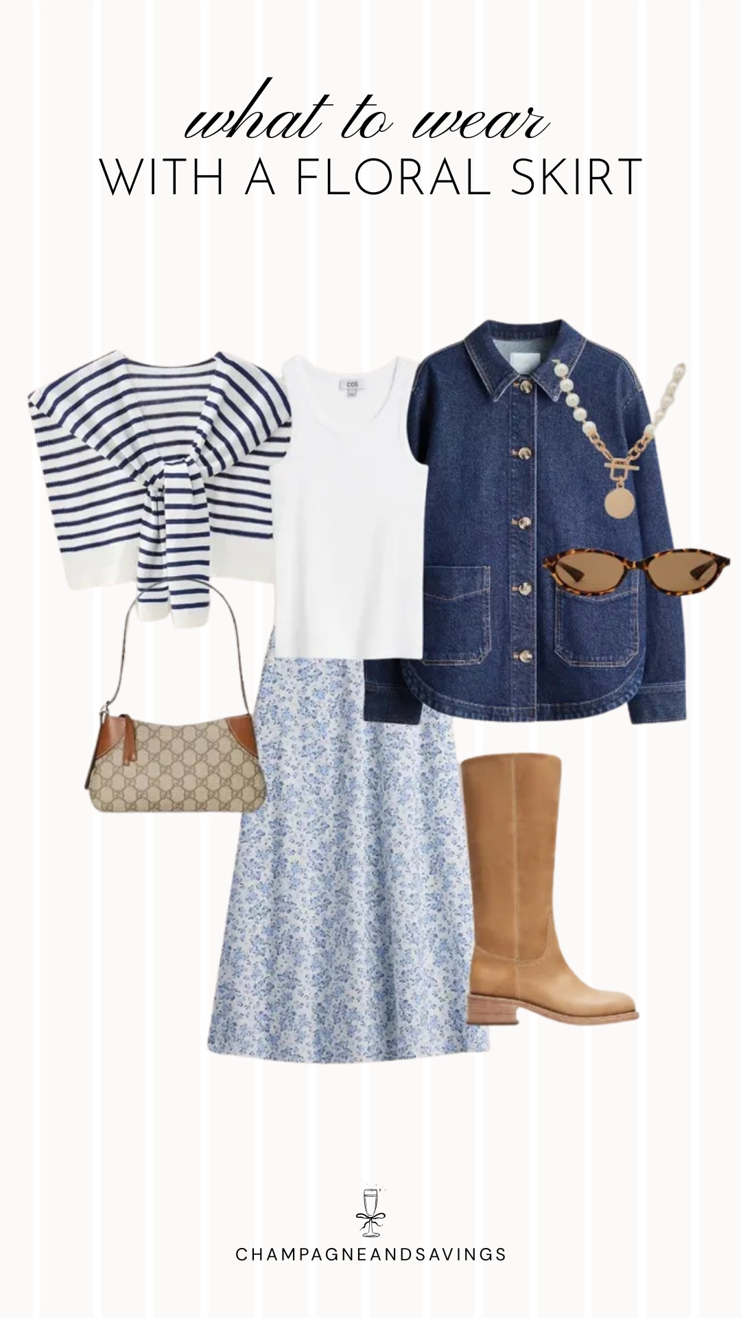 Floral skirt outfit

#LTKootd
