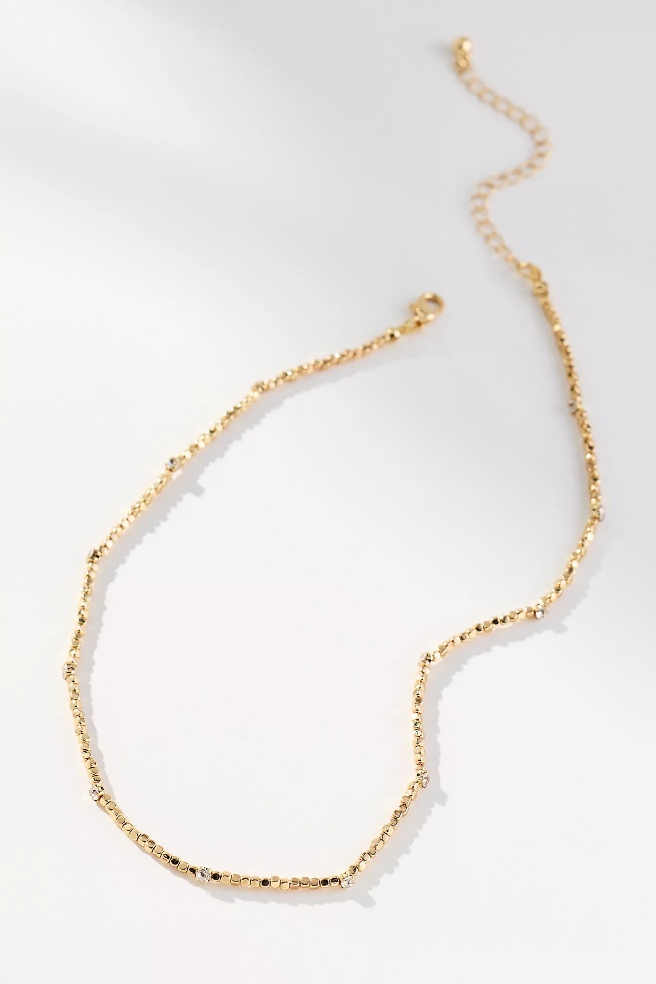 Beaded Metal Necklace | Anthropologie (US)