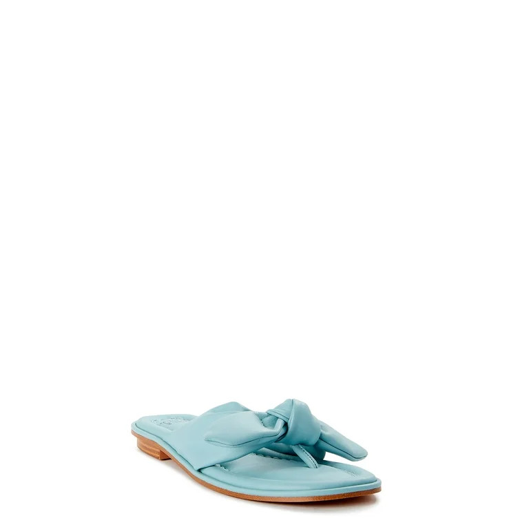 Time and Tru Women's Bow Thong Sandal | Walmart (US)