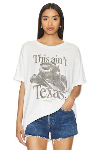 The Laundry Room This Ain't Texas Oversized Tee in White from Revolve.com | Revolve Clothing (Global)